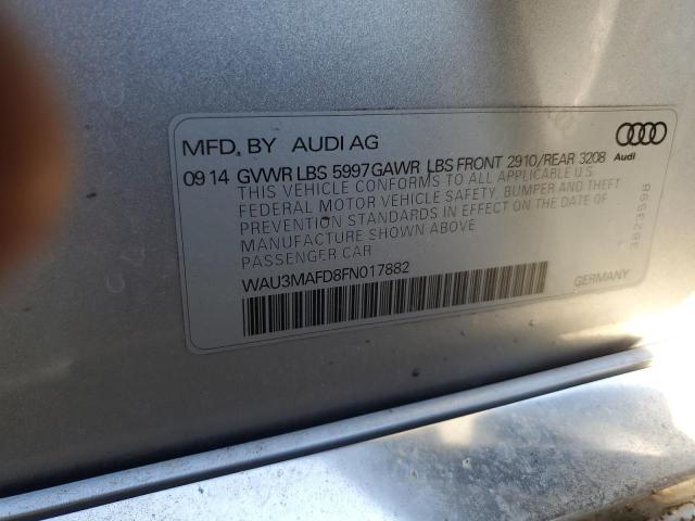 2015 AUDI A8 L TDI Q - WAU3MAFD8FN017882