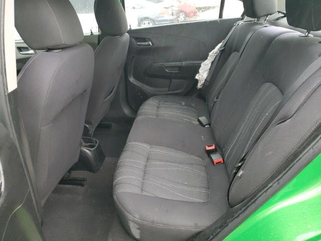  CHEVROLET SONIC 2015 Зелений