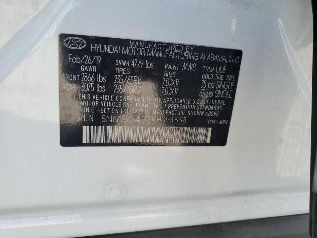 2019 HYUNDAI SANTA FE S - 5NMS23AD5KH094658
