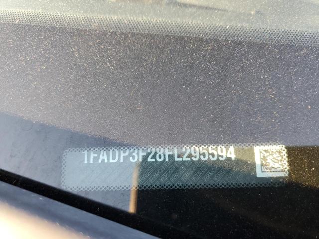 2015 Ford Focus Se 2.0L(VIN: 1FADP3F28FL295594