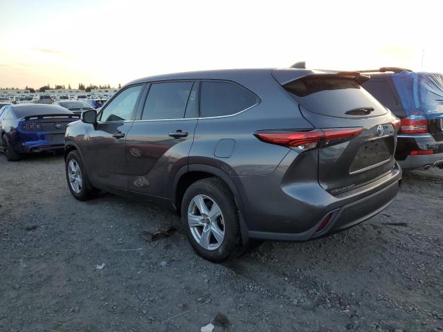 VIN 5TDZZRAH3NS098788 2022 Toyota Highlander, L no.2