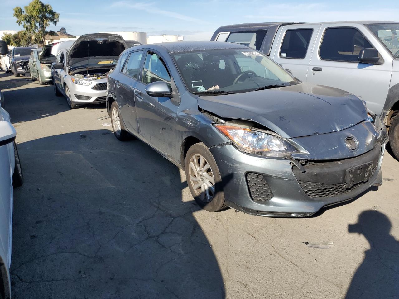 2013 Mazda 3 I vin: JM1BL1L70D1735446