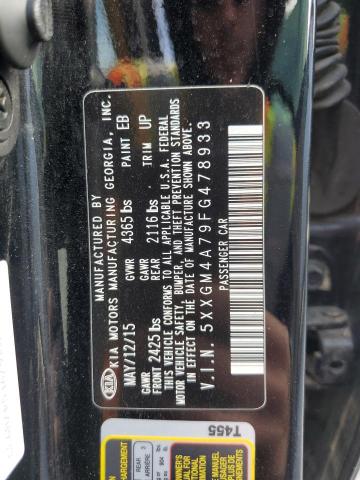 5XXGM4A79FG478933 KIA Optima Lx