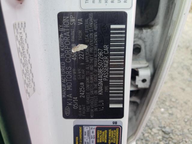 KNAGN4AD8E5072967 KIA OPTIMA HYBRID