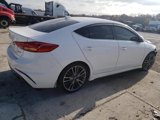 Vin: kmhd04lb1ju519537, lot: 75717523, hyundai elantra sport 20183