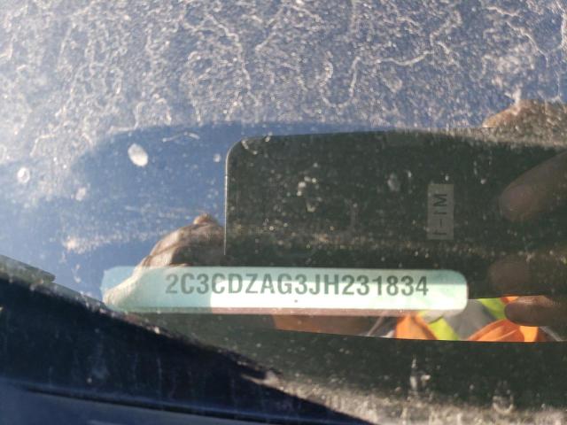 2C3CDZAG3JH231834 2018 Dodge Challenger Sxt