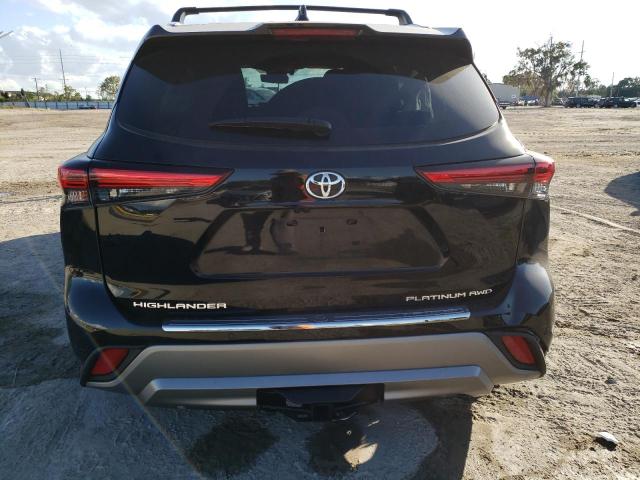 VIN 5TDFZRBH9NS190067 2022 Toyota Highlander, Platinum no.6