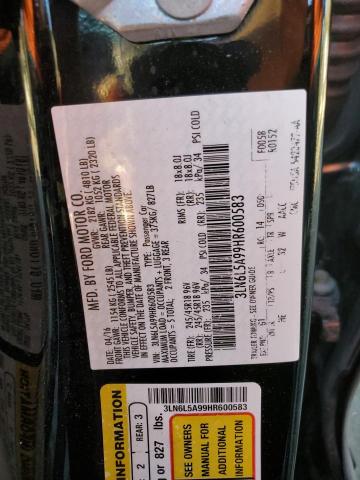 2017 LINCOLN MKZ PREMIE 3LN6L5A99HR600583