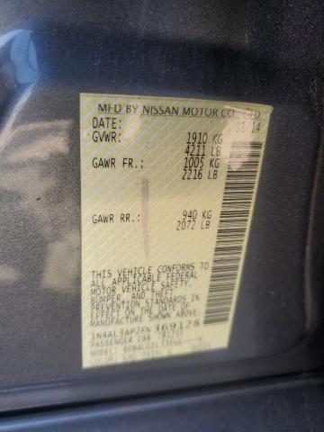 2015 NISSAN ALTIMA 2.5 - 1N4AL3AP2FN369128