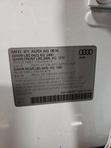 VIN WA1M2AFP1HA042442 2017 Audi Q5, Premium Plus no.13