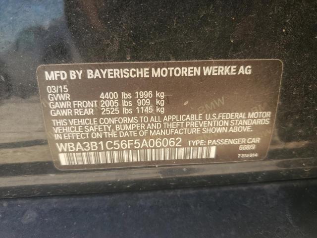 WBA3B1C56F5A06062 | 2015 BMW 320 I