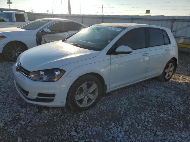  VOLKSWAGEN GOLF 2017 Белый