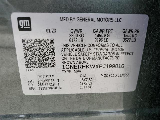 2023 CHEVROLET TRAVERSE L - 1GNERHKWXPJ199016
