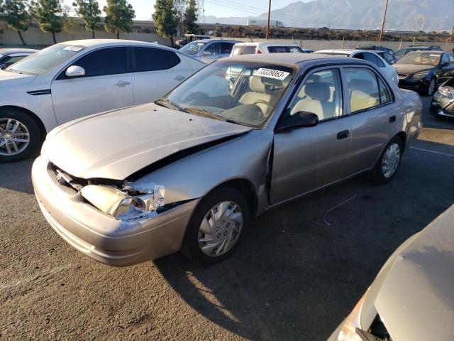 1999 Toyota Corolla Ve 1.8L de vânzare în Rancho Cucamonga, CA - Front End