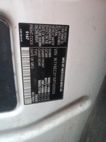 2021 Mercedes-Benz Sprinter 3500 VIN: W1Y8EC3Y1MT065026 Lot: 75352343