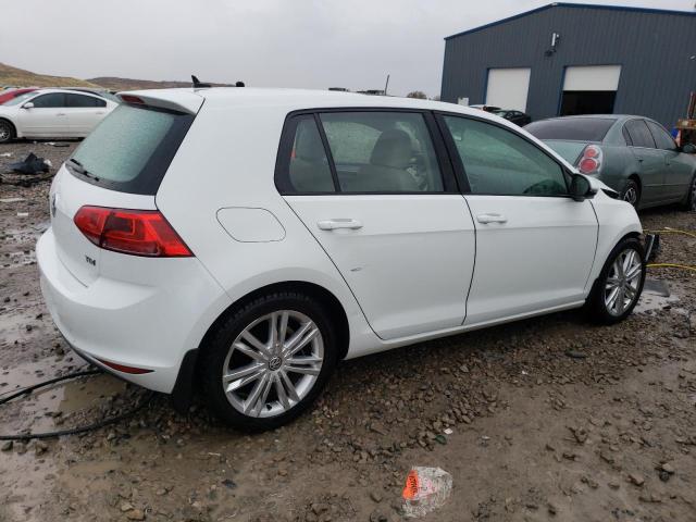  VOLKSWAGEN GOLF 2015 Белый