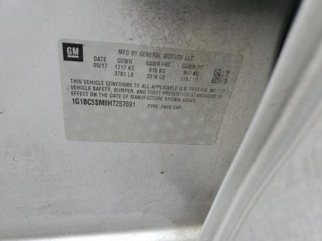 1G1BC5SM8H7257691 2017 Chevrolet Cruze Ls