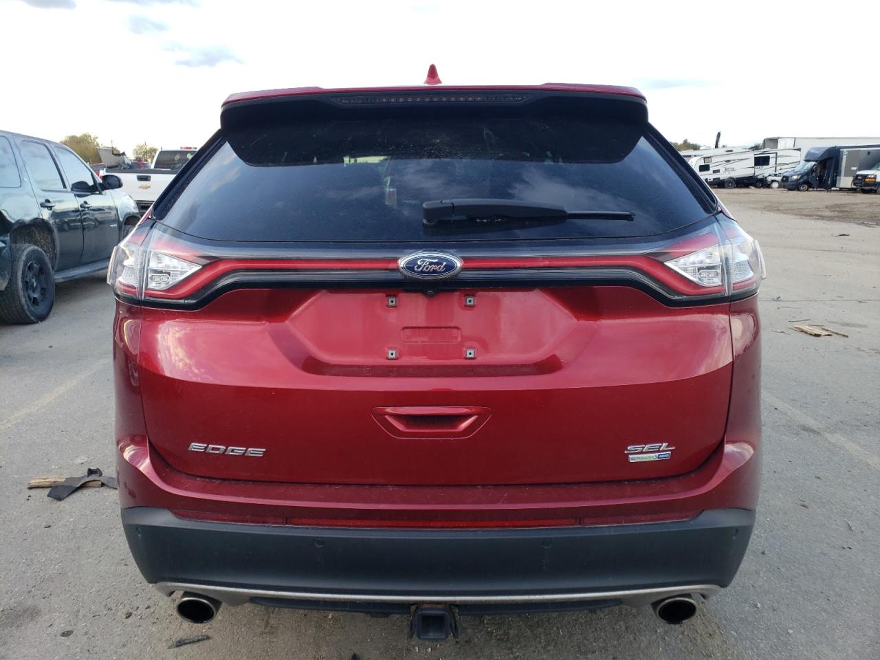 2018 Ford Edge Sel vin: 2FMPK4J90JBB39635