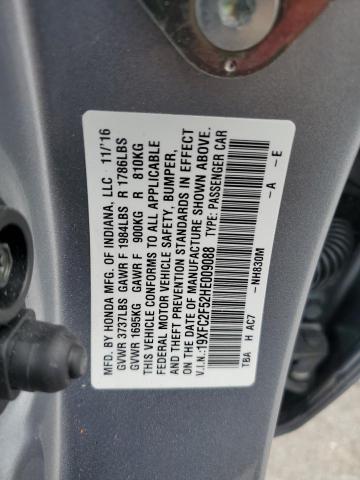 2017 HONDA CIVIC LX - 19XFC2F52HE009088