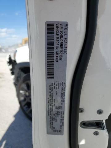 2021 JEEP COMPASS 80 3C4NJCEB5MT531802