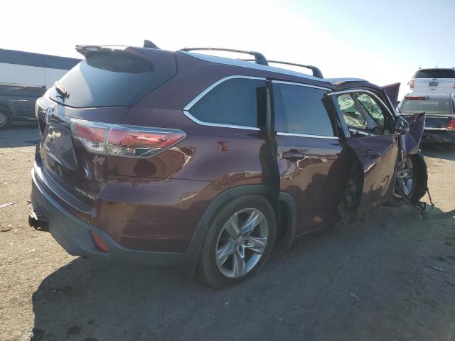 VIN 5TDDKRFH2ES035477 2014 Toyota Highlander, Limited no.3