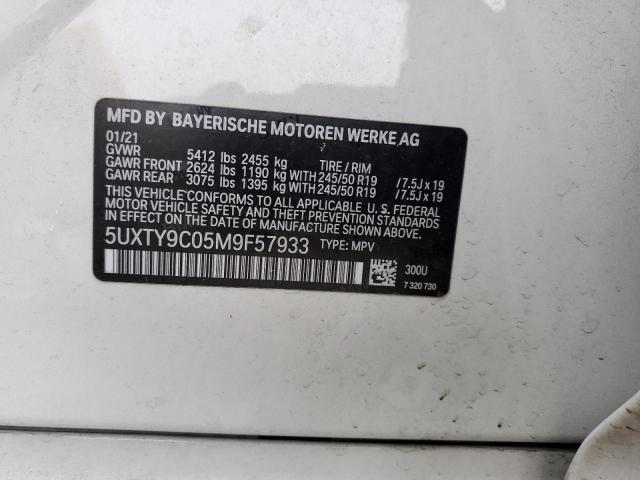 5UXTY9C05M9F57933 2021 BMW X3, photo no. 13