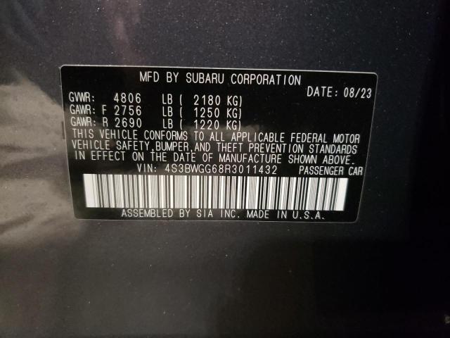 2024 SUBARU LEGACY SPO 4S3BWGG68R3011432