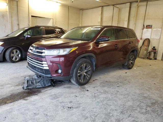 VIN 5TDZZRFH0KS326105 2019 Toyota Highlander, LE no.1