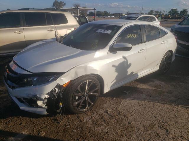 Vin: 2hgfc2f85mh545172, lot: 77411323, honda civic sport 20211