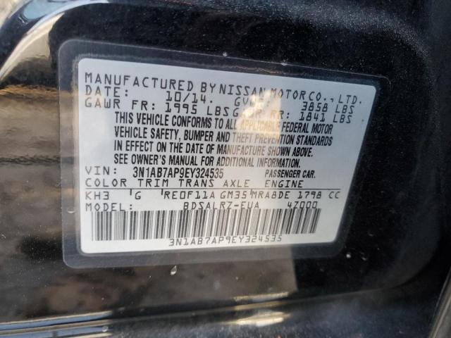 3N1AB7AP9EY324535 | 2014 NISSAN SENTRA S