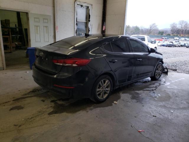  HYUNDAI ELANTRA 2018 Чорний