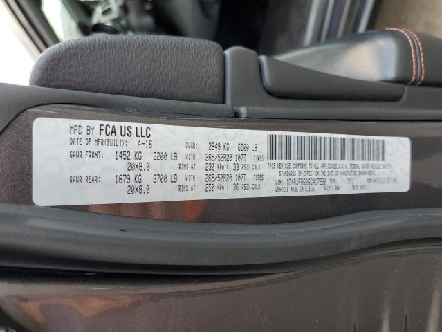 1C4RJFBG0GC417290 Jeep Grand Cherokee Limited