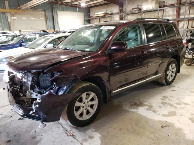 VIN 5TDBK3EH9DS185123 2013 Toyota Highlander, Base no.1