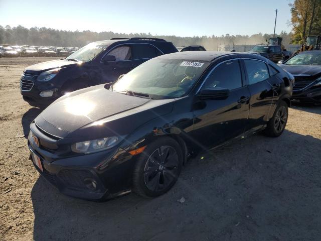 Vin: shhfk7h71hu201321, lot: 74972393, honda civic exl 2017 img_1