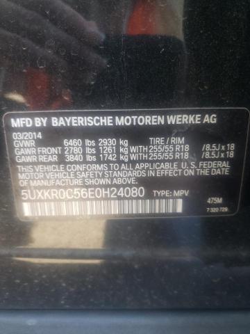 VIN 5UXKR0C56E0H24080 2014 BMW X5, Xdrive35I no.13