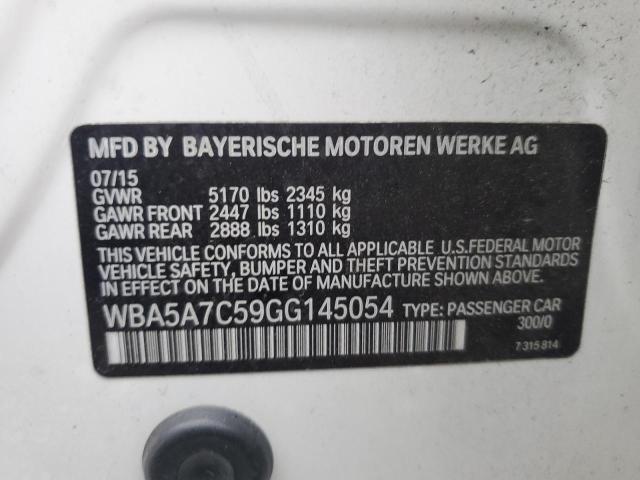 WBA5A7C59GG145054 BMW 528 XI