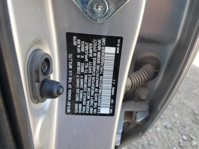 2018 HONDA CIVIC SPOR - SHHFK7H49JU231209