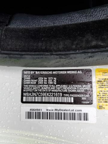 WBA3N7C59EK221619 BMW 428 I