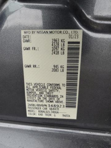 2023 NISSAN ALTIMA S - 1N4BL4BV6PN348923