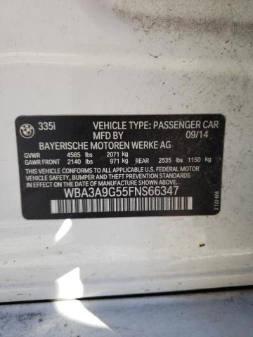 WBA3A9G55FNS66347 BMW 335 I
