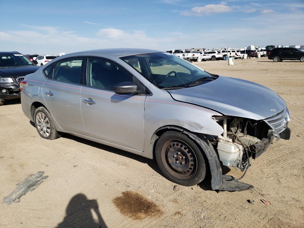 3N1AB7AP0FY262587 2015 Nissan Sentra S