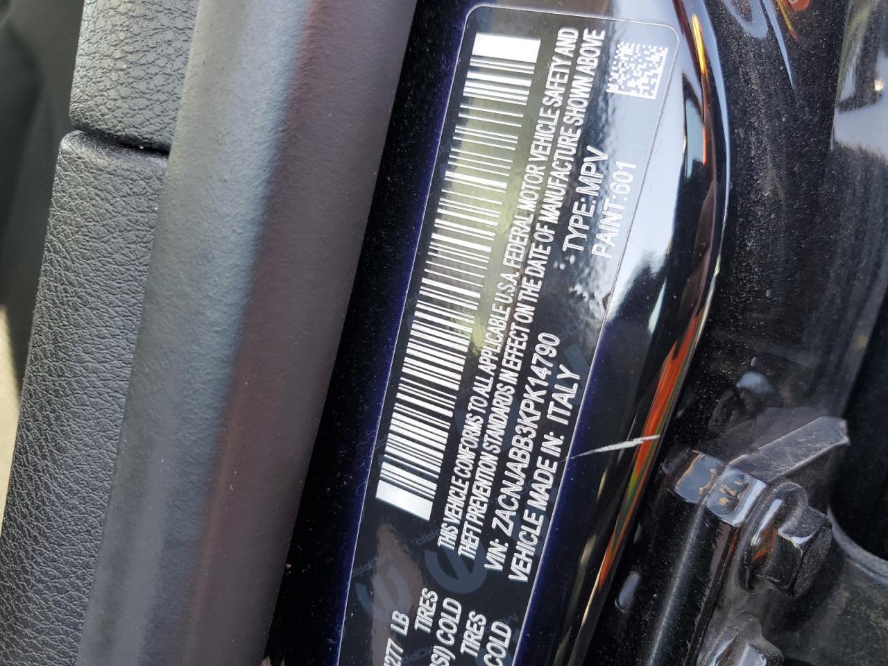 ZACNJABB3KPK14790 2019 Jeep Renegade Latitude