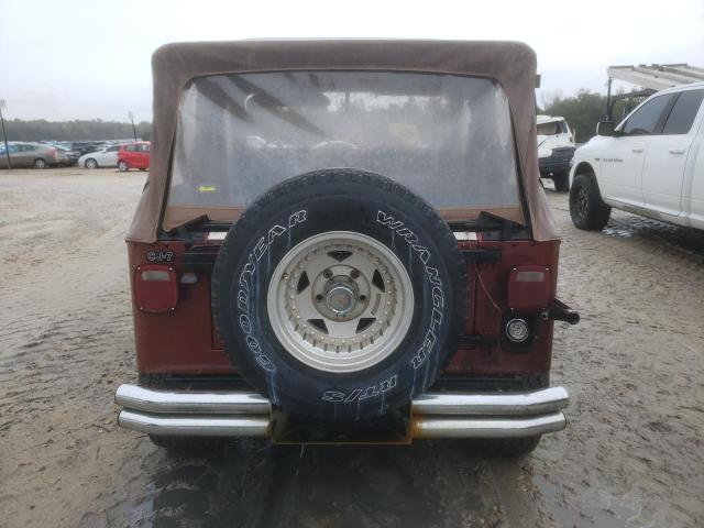 1986 Jeep Jeep Cj7 VIN: 1JCCF87A4GT026407 Lot: 76450383