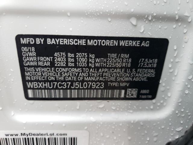  BMW X1 2018 Білий