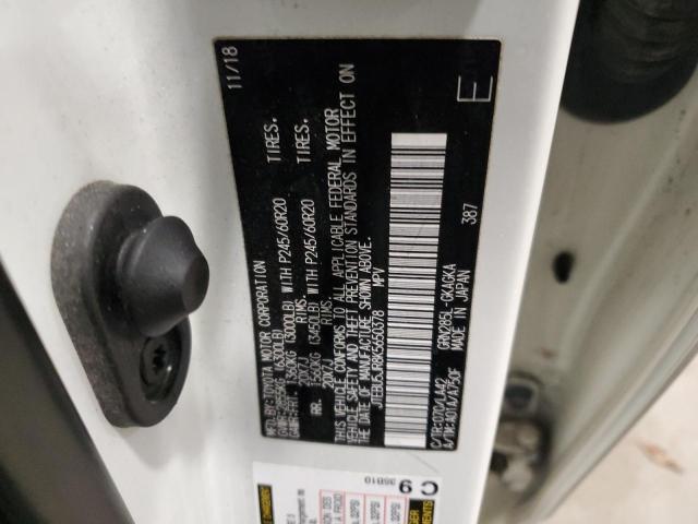 2019 TOYOTA 4RUNNER SR - JTEBU5JR8K5650378