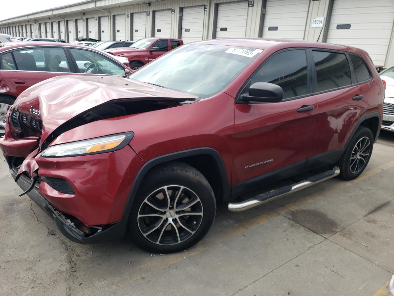 1C4PJLAB7EW314519 2014 Jeep Cherokee Sport