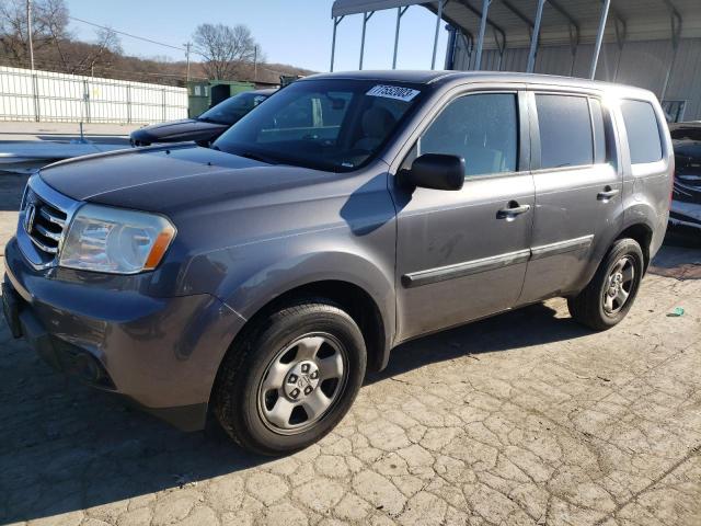 Lot #2248571576 2014 HONDA PILOT LX salvage car