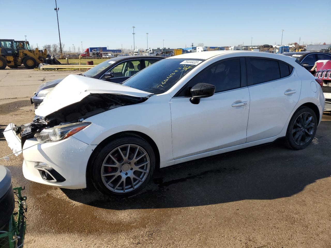jm1bm1l30e1145274 JM1BM1L30E1145274 2014 Mazda 3 Touring