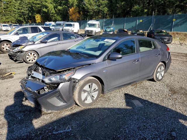 Lot #2475945010 2017 HYUNDAI IONIQ BLUE salvage car