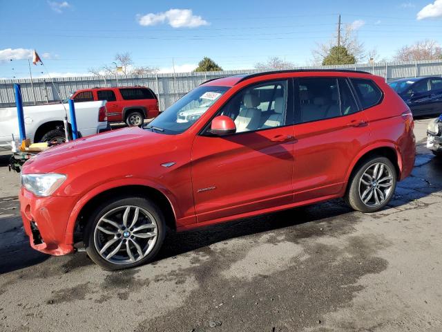  BMW X3 2016 Червоний